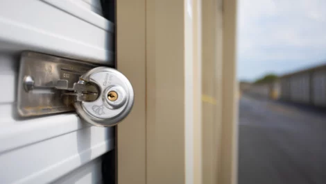 unit with lock